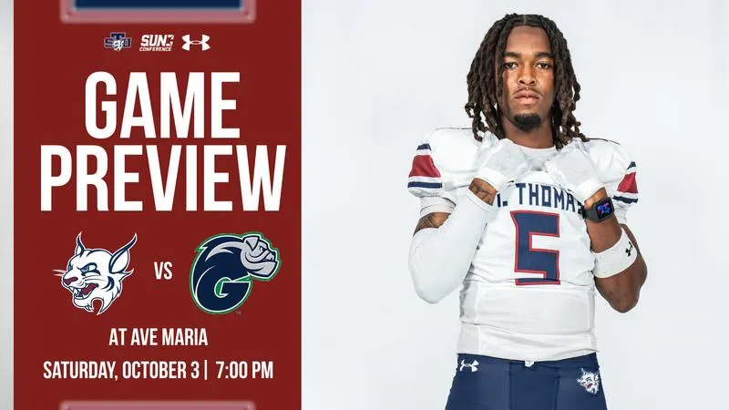 Football to Open Sun Conference Play at Ave Maria