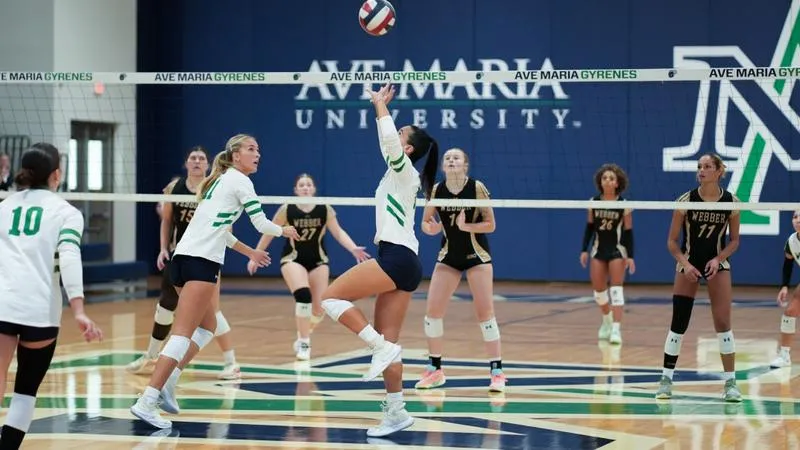 Volleyball Drops Heartbreaker to Webber