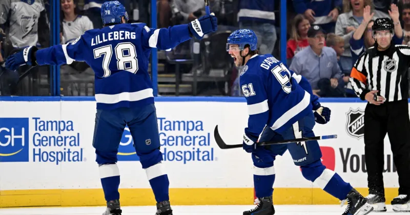 Lightning beat the Capitals 3-1 in home opener