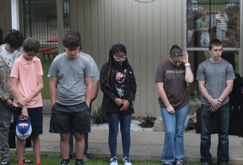 Madison students gather for "See You at the Pole"