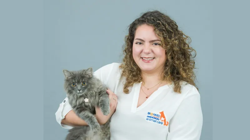Florida Panthers Honor Broward Animal Care Leader Alyssa Dazza