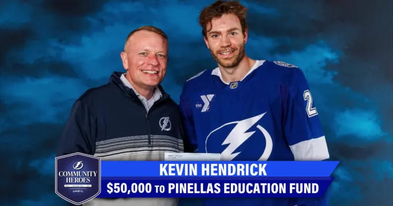 Tampa Bay Lightning Community Hero: Pinellas Superintendent Kevin Hendrick