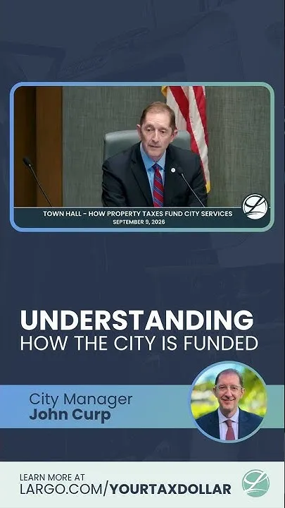 Town Hall: How the City of Largo is Funded (Video)