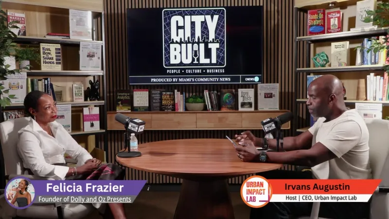 Felicia Frazier on City Built with Irvans Augustin