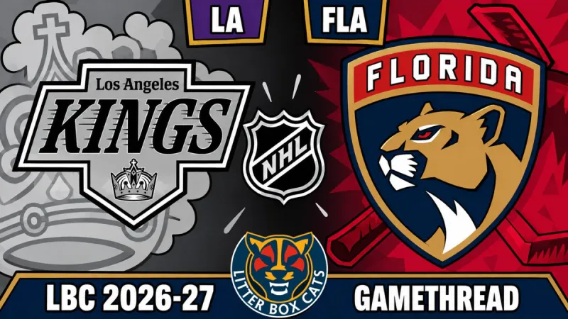 Gameday 4: Florida Panthers at Los Angeles Kings