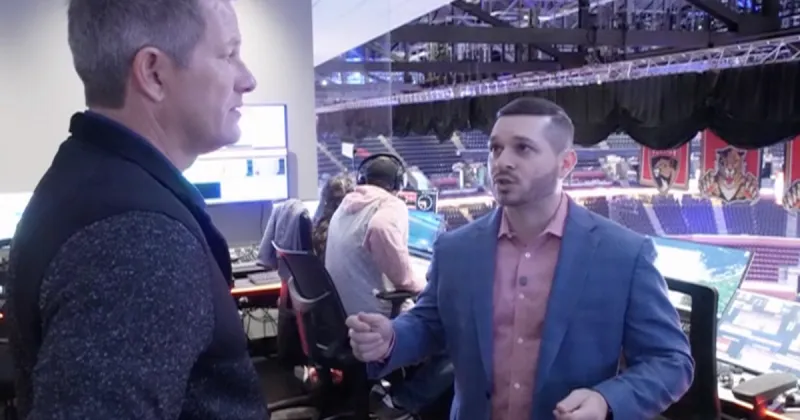 Newly renovated control room at Amerant Bank Arena brings Panthers games to life