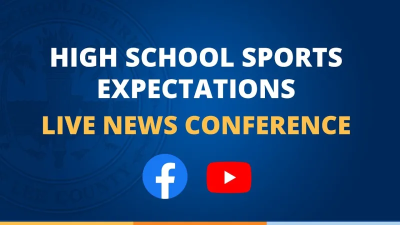 LIVE News Conference on High School Sports Expectations (Video)