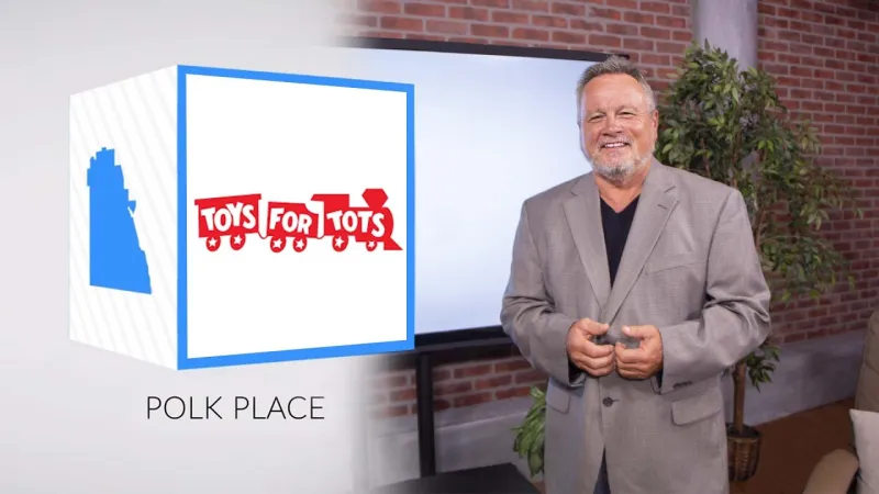 Polk Place: Toys for Tots 2026 (Video)