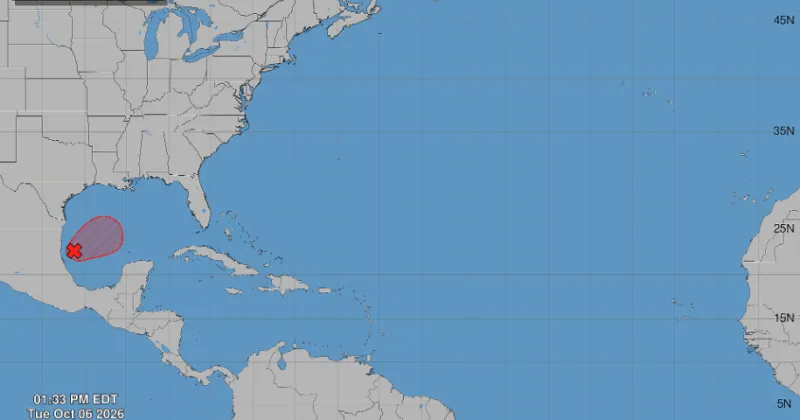 Storm system organizing on track toward Gulf Coast