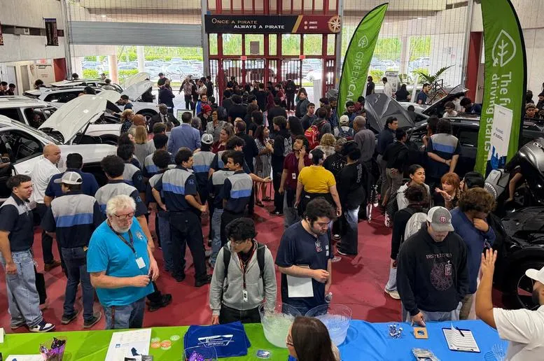 M-DCPS hosts an electric and hybrid vehicle event