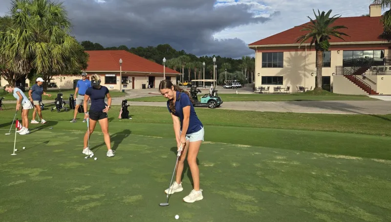 Jaya McDonald back on the golf course for Navarre Raiders