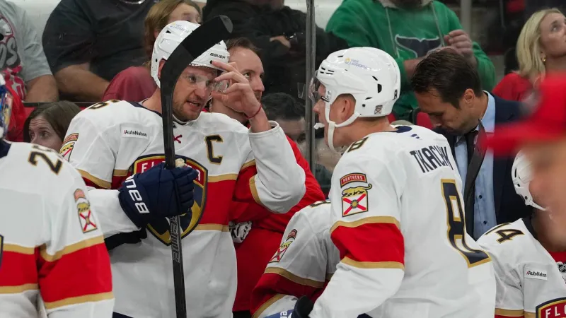 Panthers get Barkov injury update ahead of home opener