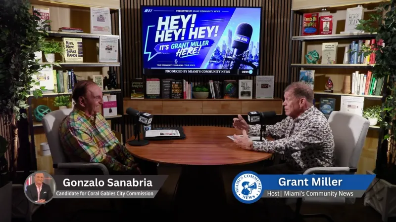 Coral Gables Commission Candidate Gonzalo Sanabria Joins Grant Miller