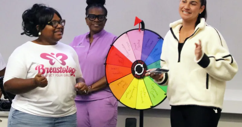 Nonprofit group brings breast cancer education to UF students