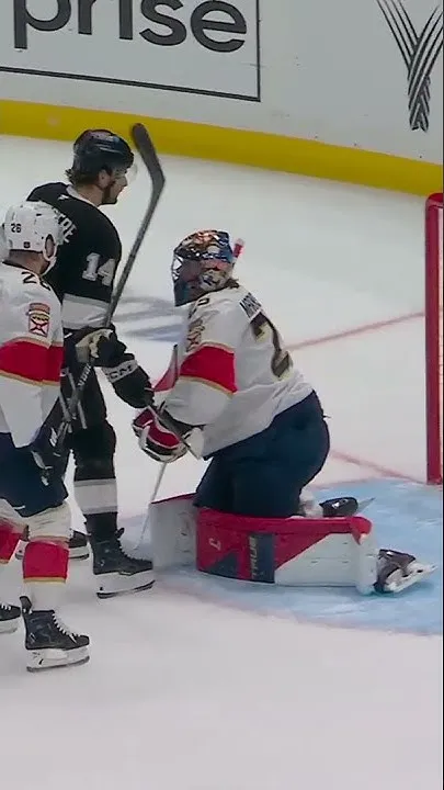 Markstrom flashes the leather!  (Video)