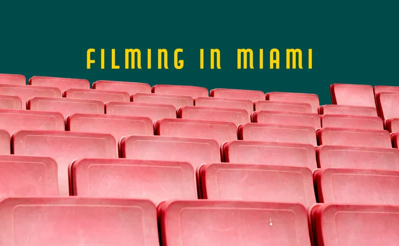 Filming in Miami: October 8, 2026