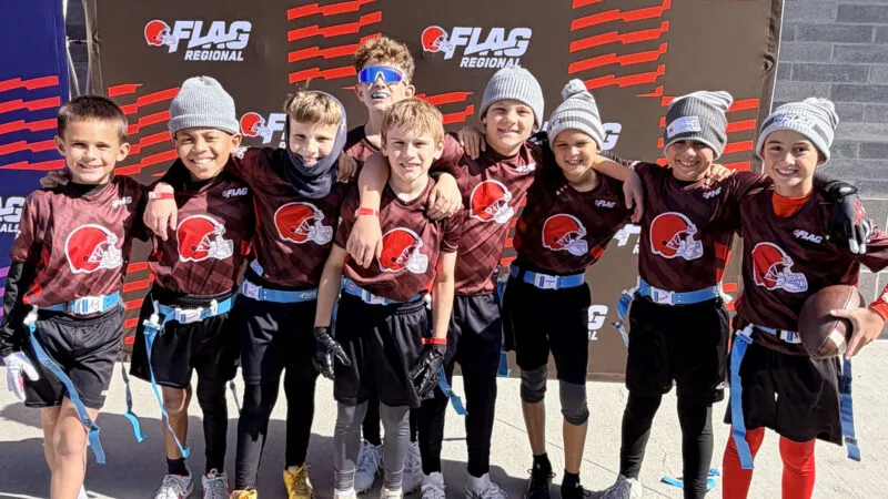954 Vikings Flag Football Team Goes Undefeated at Cleveland Browns Super Regional