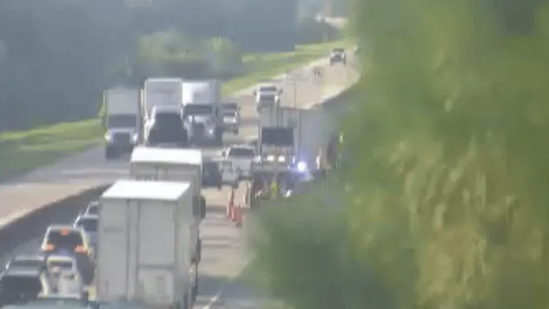 Crash blocks all southbound Turnpike lanes in St. Lucie County