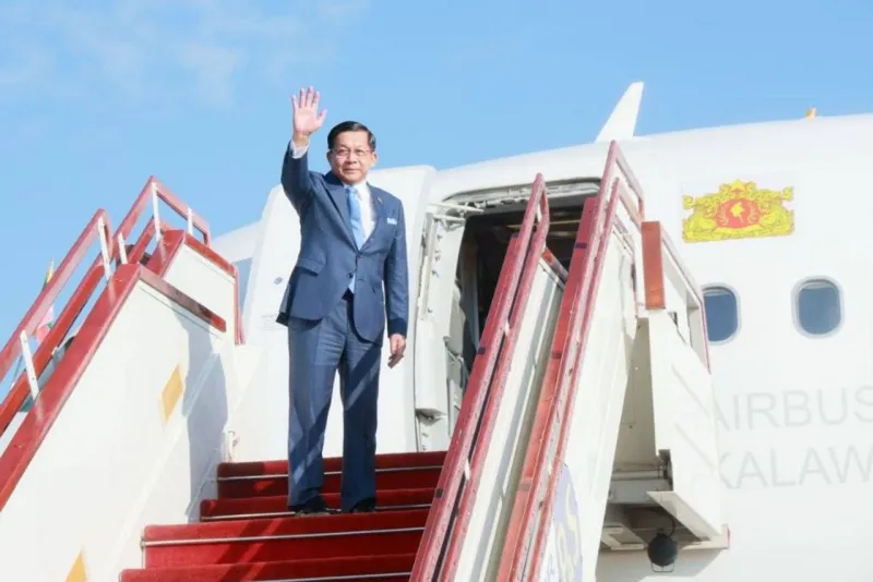Myanmar military leader arrives in Malaysia as repatriations draw criticism