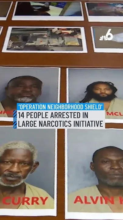 14 arrested in narcotics initiative 'Operation Neighborhood Shield' (Video)