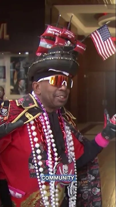 WFLA's Bucified Bert given game day football from Tampa Bay Buccaneers (Video)