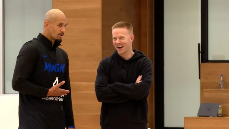 First-year coach Sean Sweeney sets tone for Magic training camp