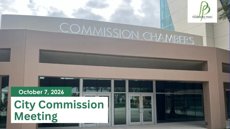 City Commission Meeting - October 7, 2026 (Video)