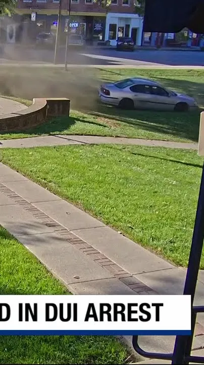 Courthouse donuts end in DUI arrest in Indiana (Video)