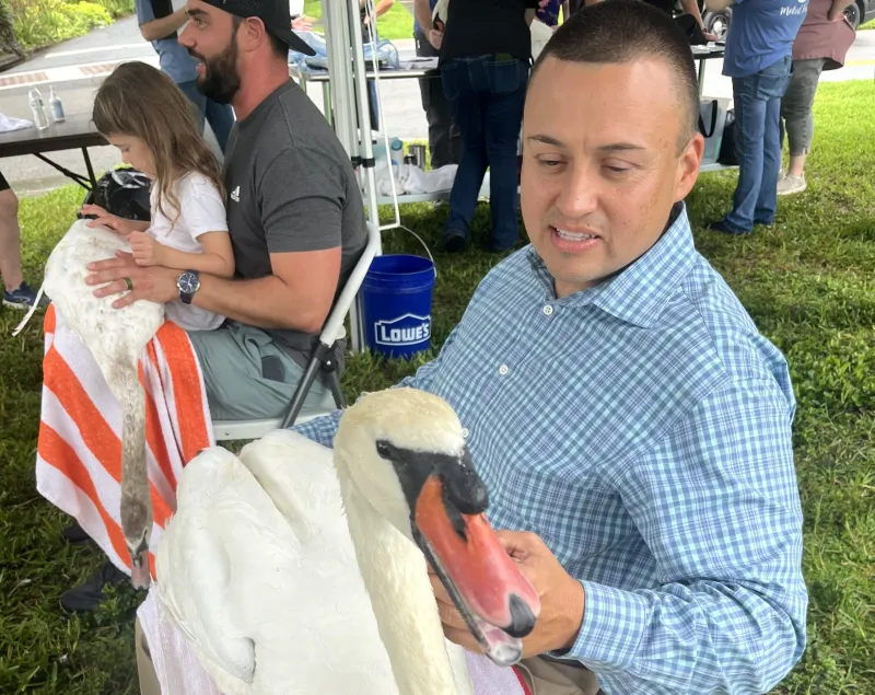 Lakeland Completes 46th Annual Swan Health Checkup