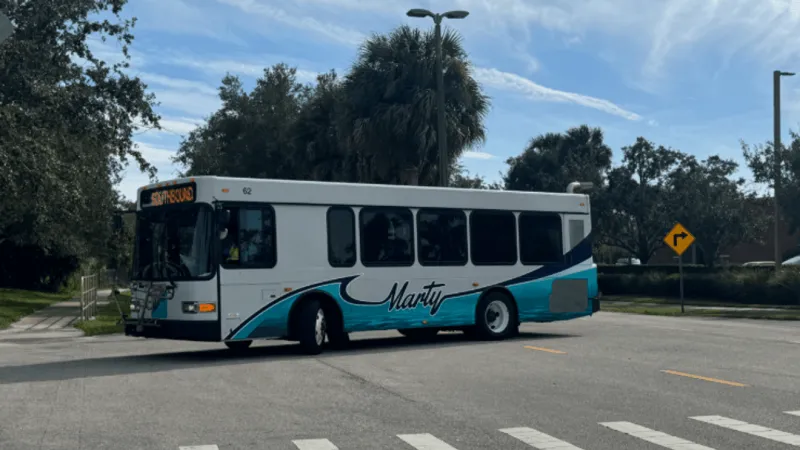 MARTY public transit service stops immediately after operator withdraws from contract