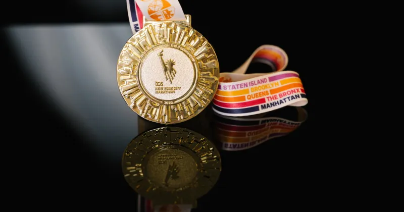 2026 NYC Marathon medal honors the course that changed the race forever