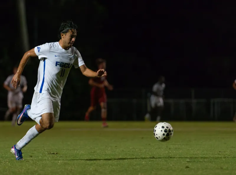 FGCU men's soccer concedes last-minute equalizer to FAU
