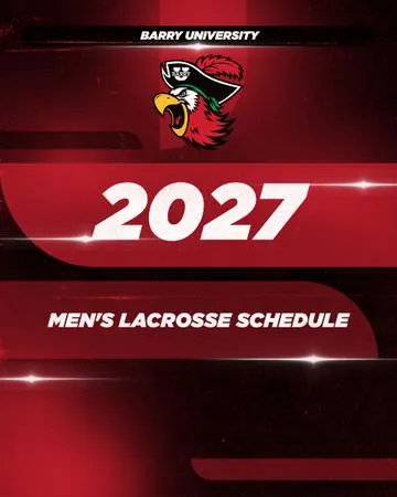 Men's Lacrosse Their Inaugural 2027 Season Schedule