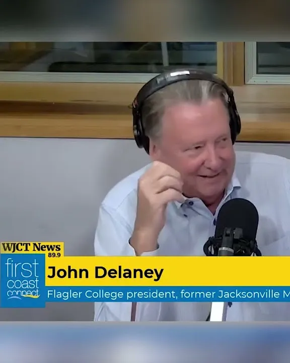 First Coast Connect: Former Jax Mayor John Delaney- Mayor Donna Deegan on "good path" to re-election (Video)