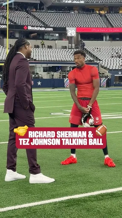 Game respects game  #tezjohnson #richardsherman #buccaneers #nfl (Video)