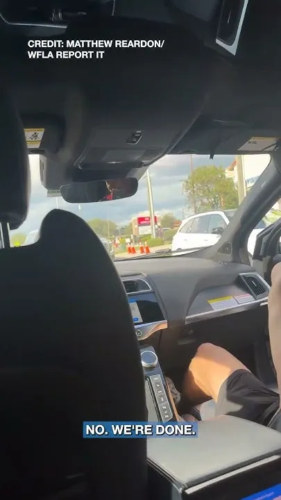 Passengers panic as Waymo takes them into oncoming traffic (Video)