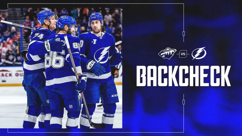 The Backcheck: Power play clicks, Hildeby shines as Bolts beat Wild to extend win streak