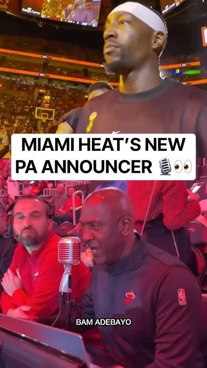 Meet the new voice of the Miami HEAT! (Video)