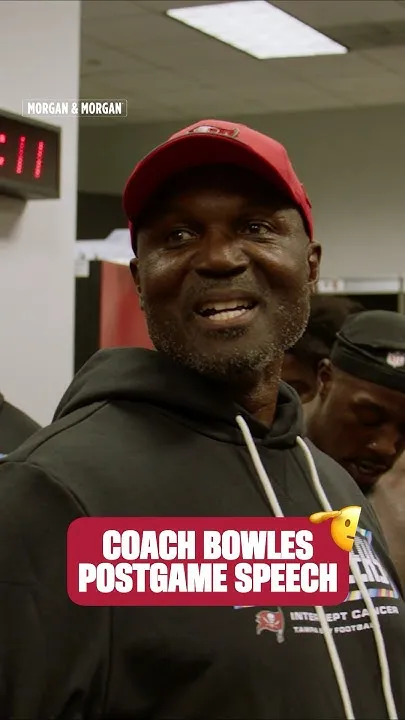 "That's the way to play for your brotherhood."  #brotherhood #team #teammates #speech #buccaneers (Video)