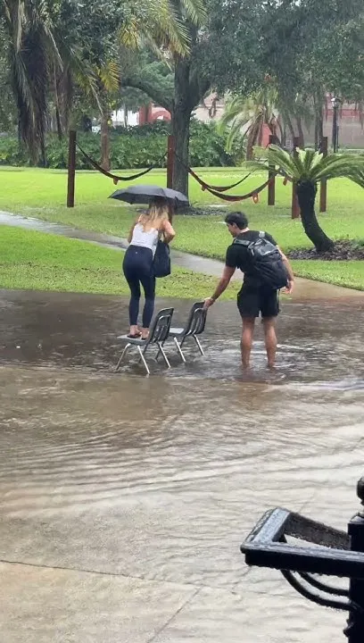 chivalry isn't dead on flagler college's campus (Video)