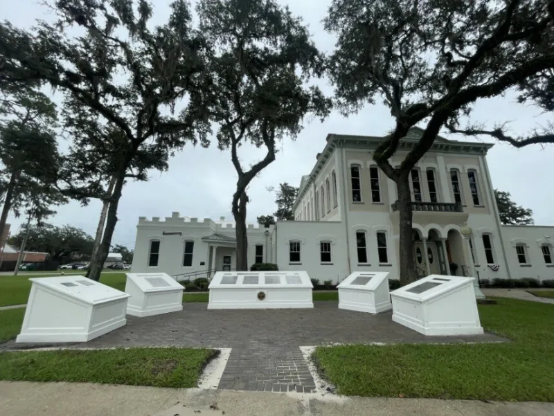 Clay County displays Charters of Freedom at Historic Triangle