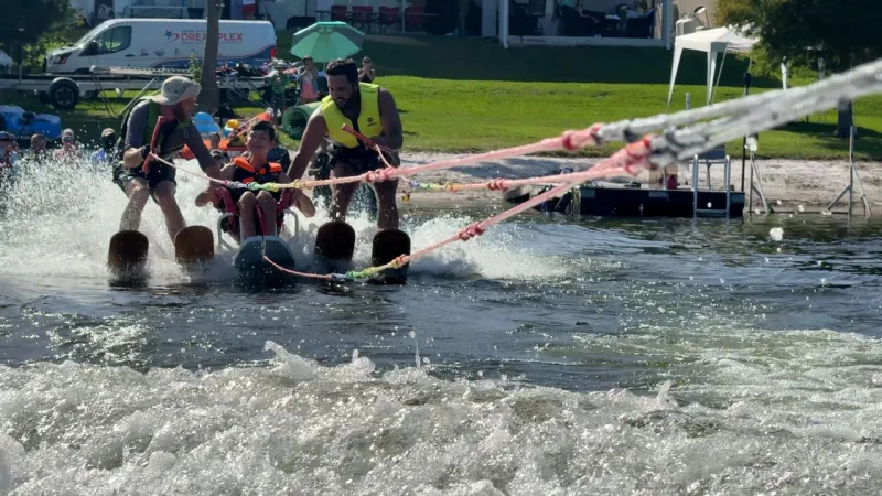 Central Florida Dreamplex hosts adaptive water skiing events for athletes with disabilities