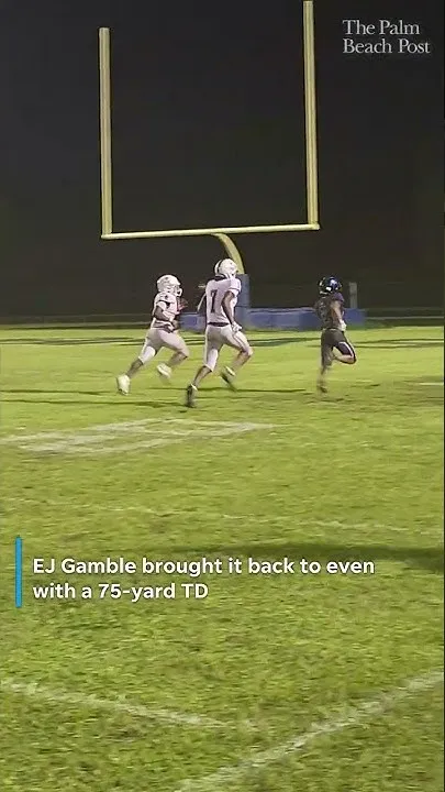 Palm Beach Lakes football rallies to spoil Park Vista's 'Senior Night' (Video)
