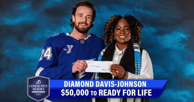Tampa Bay Lightning Community Hero: Diamond Davis Johnson