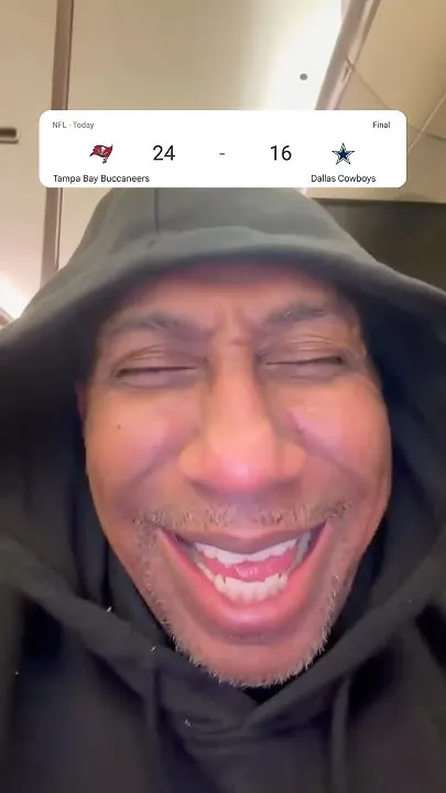 How 'bout it, Stephen A. Smith?  #buccaneers #stephenasmith #victory #win #nfl #football (Video)