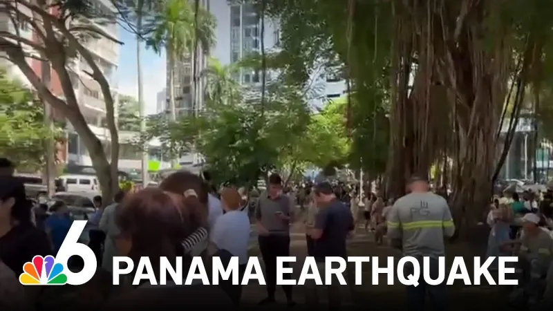 Powerful earthquake rocks Panama, prompting tsunami warnings (Video)