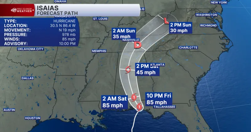 Hurricane Isaias: Send us your pictures and video of the storm's effect on your neighborhood