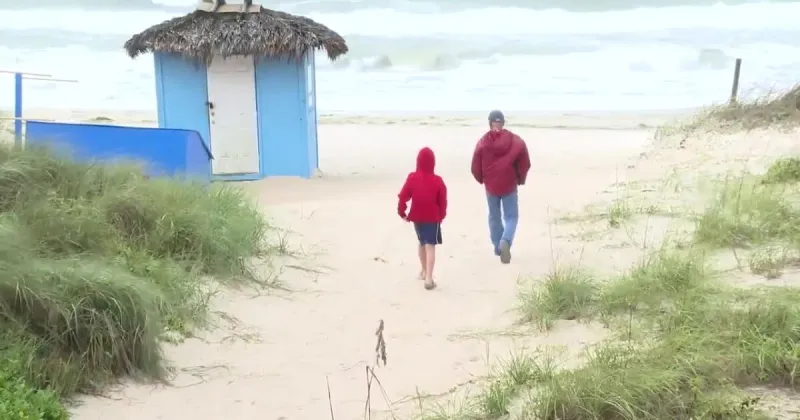 Grandfather and grandson ride out Hurricane Isaias on St. George Island