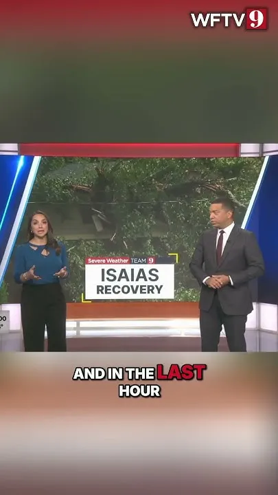 Hurricane Isaias Hit Florida: Deaths, Damage & Power Outages #shorts (Video)