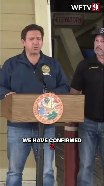 Hurricane Isaias: DeSantis Updates on Deaths and Damage #shorts (Video)
